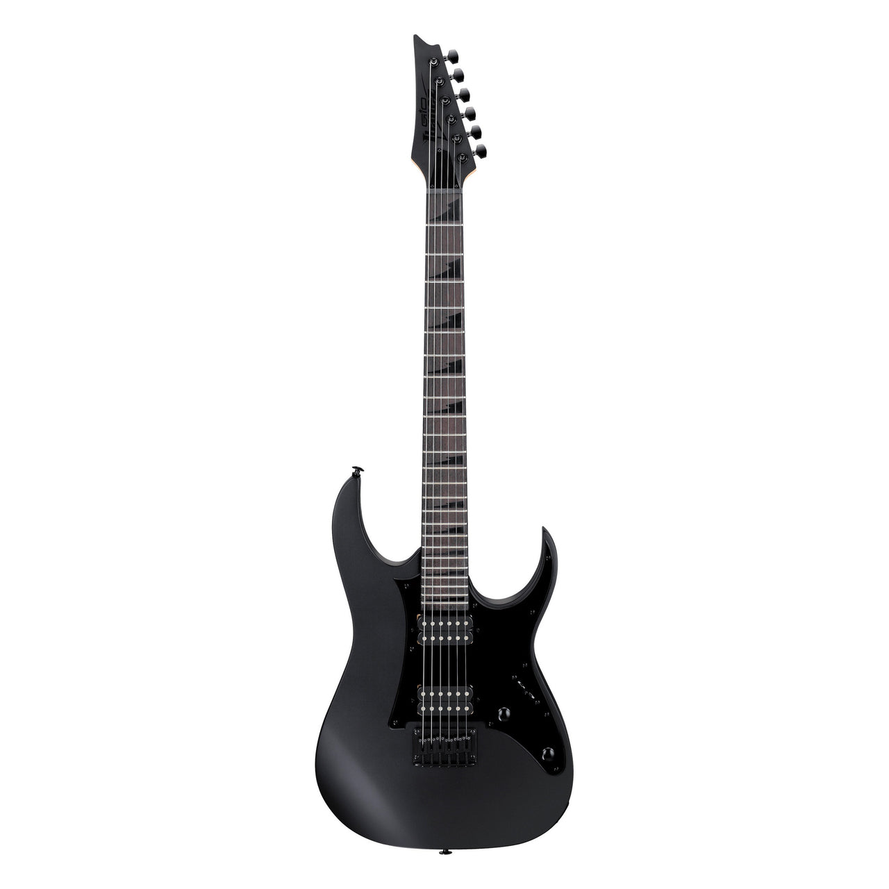 Guitarra Electrica Ibanez Grgr131ex-bkf Serie Gio Rg Negro Mate