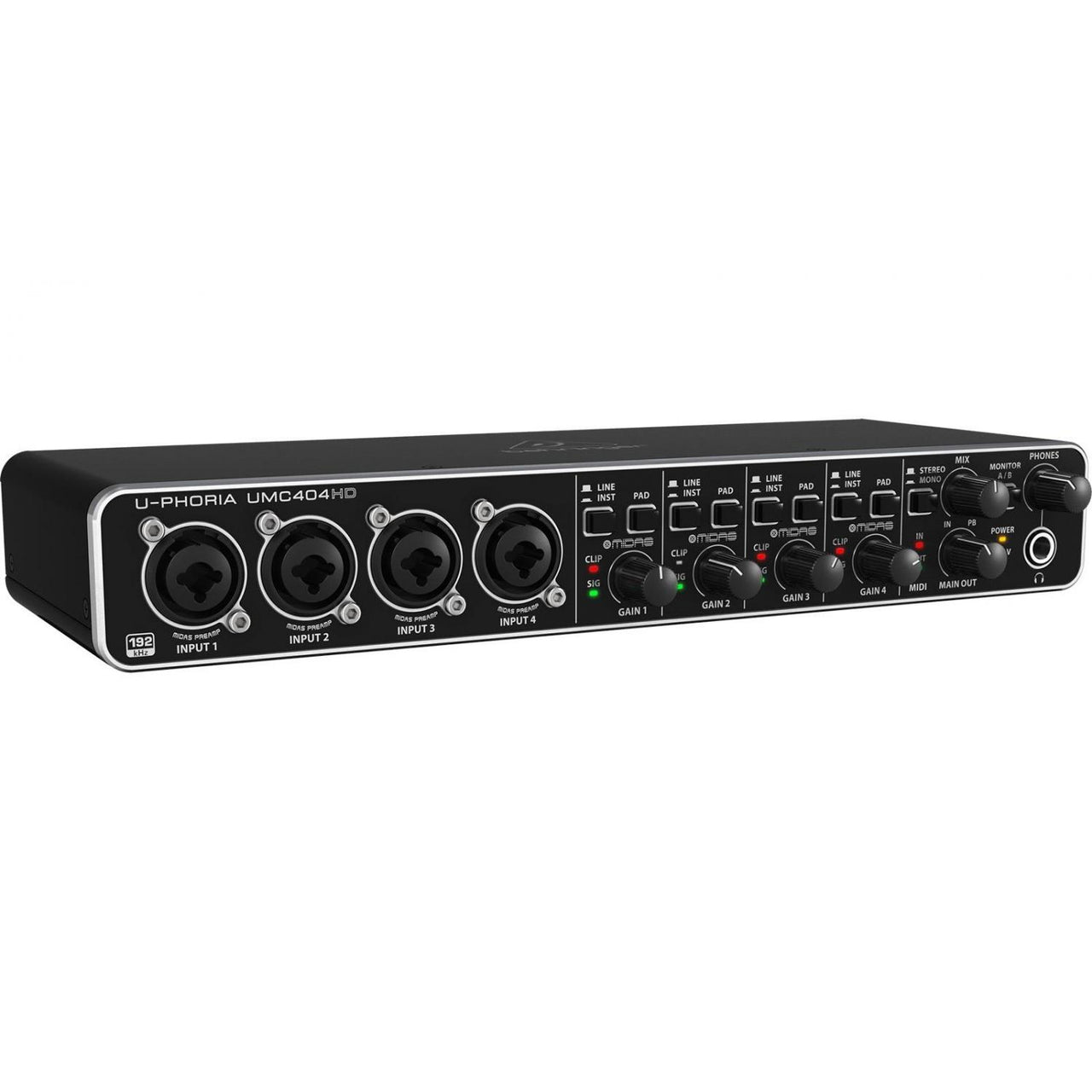 Interfase Behringer Umc-404hd