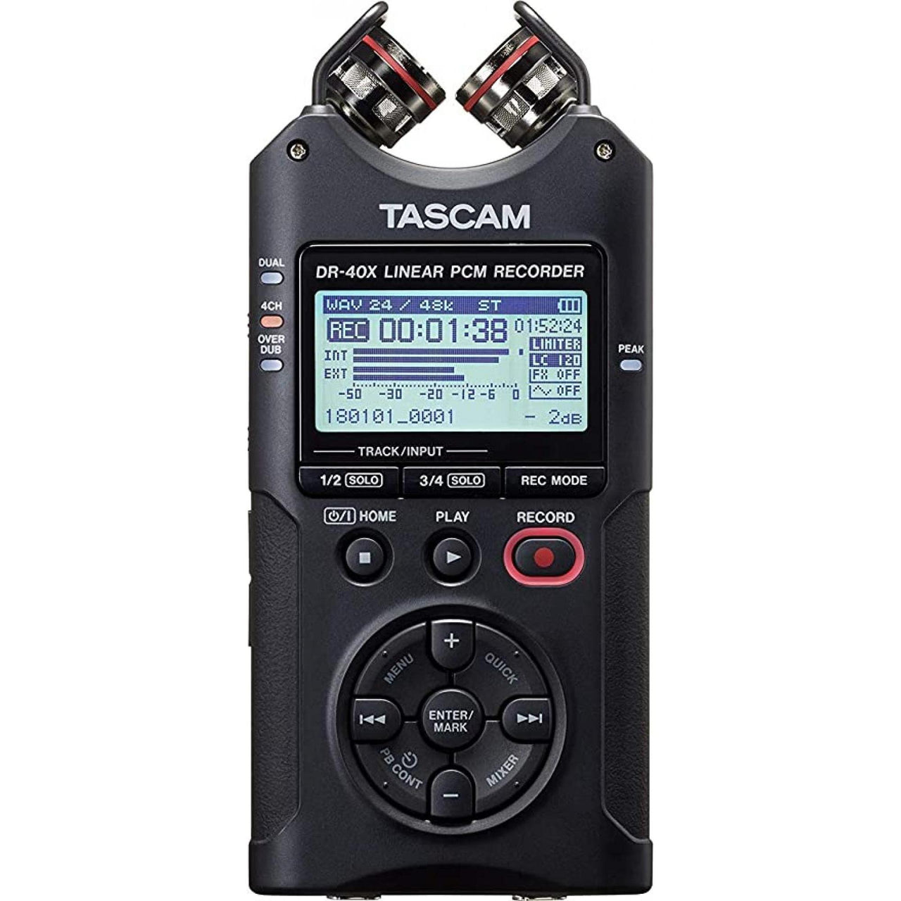 Grabadora Tascam Portatil Estereo, Dr-40