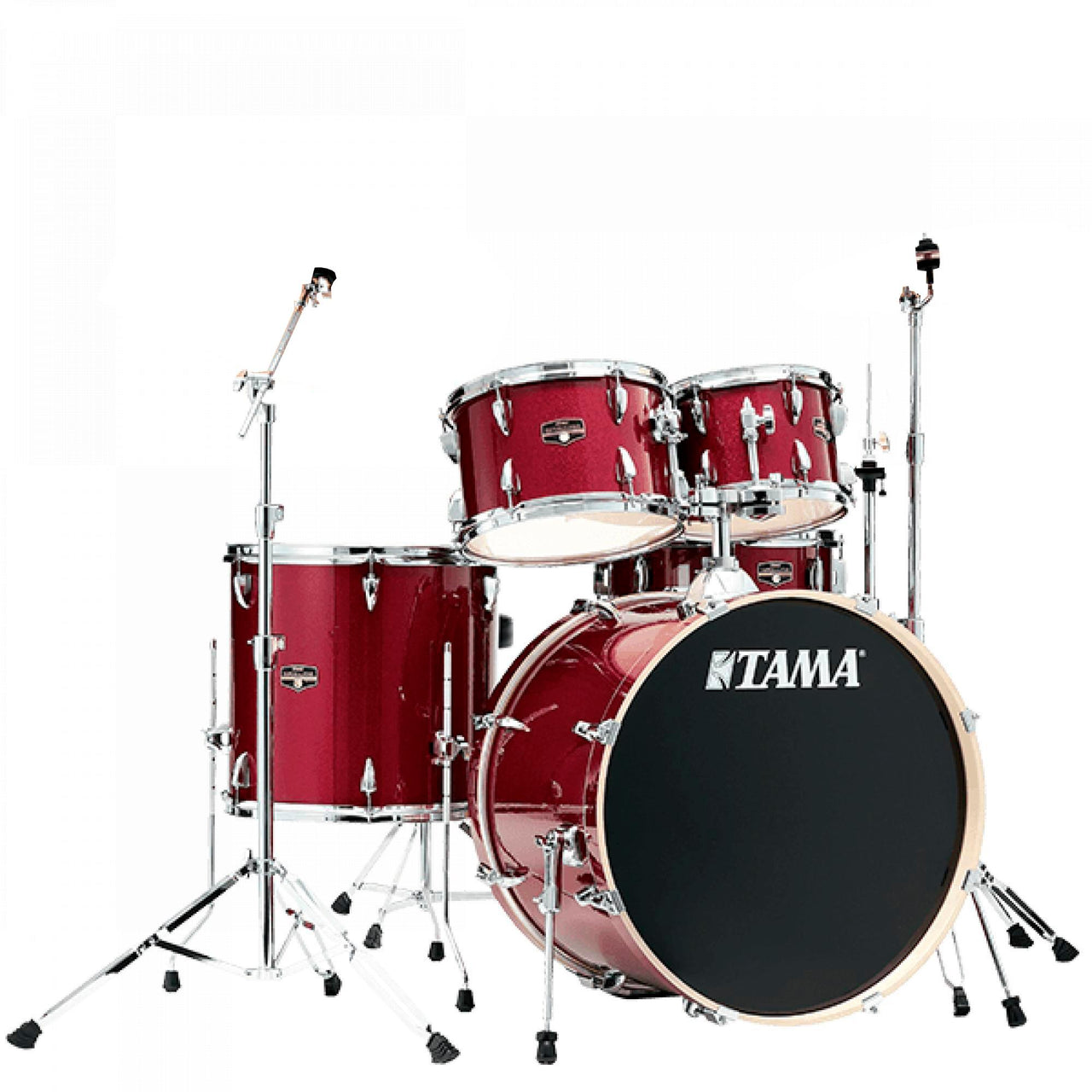 Bateria Tama "imperialstar" 5 Pzas. Rojo Metalico, Ie52kh6w-cpm