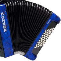 Thumbnail for Acordeon Hohner Bravo Ii 26 Teclas 48 Bajos 2reg. Azul, A16541s