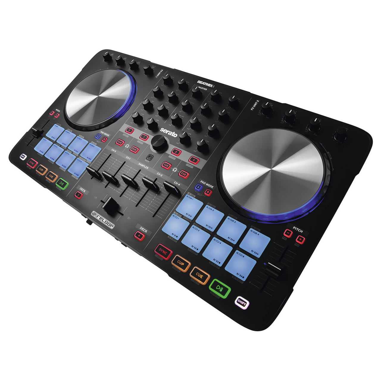 Controlador Reloop Beatmix 4 Mk2 DJ Serato, plug and play