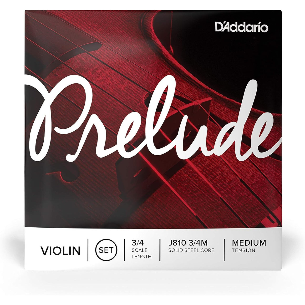 Juego De Cuerdas D Addario Para Violin 4/4 Prelude, J-810 4/4m