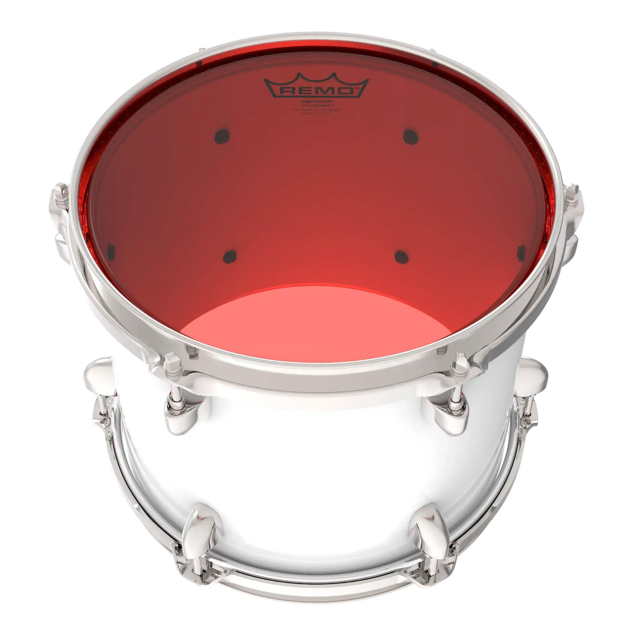 Parche Remo Be-0313-ct-rd Colortone Emperor Rojo 13 Pulgadas