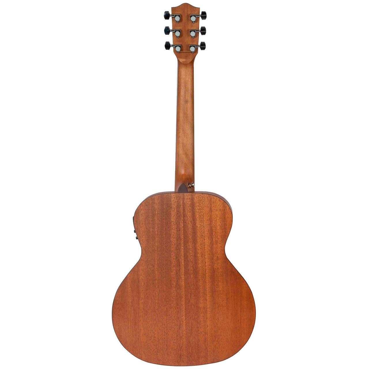 Guitarra Electroacustica Bamboo Ga-38-maho-z-q Mahogany Zurda Con Funda