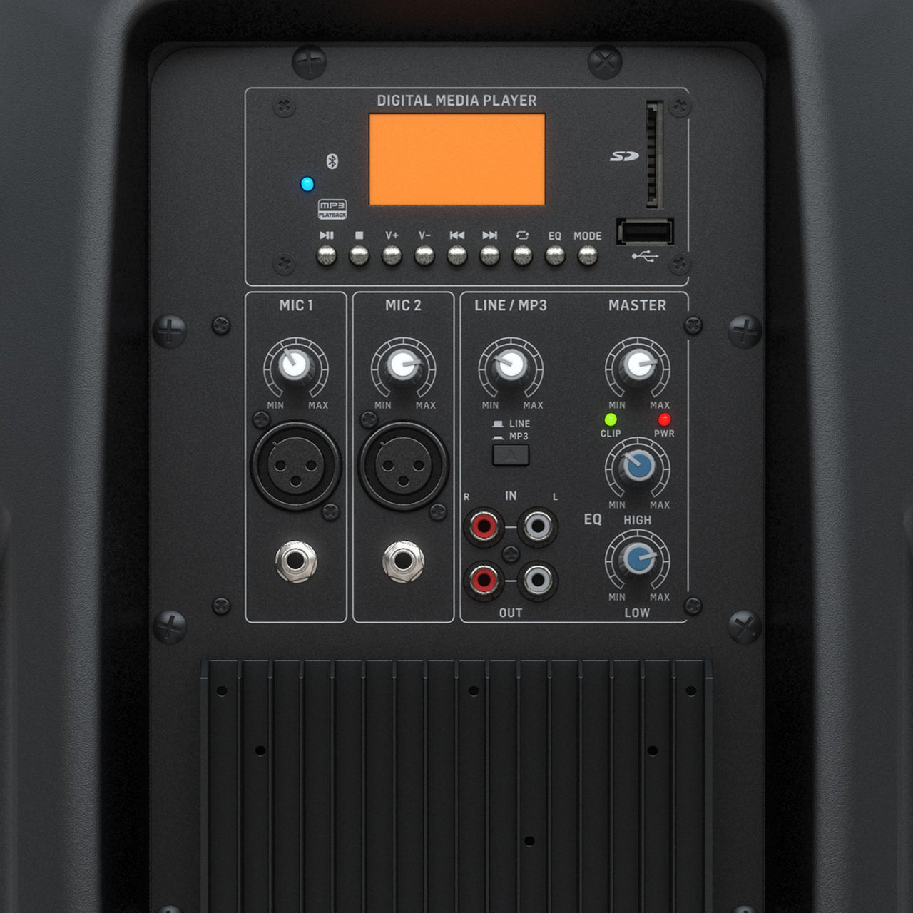 Bafle Behringer Pk112a Amplificado Activo Bocina Bluetoooth