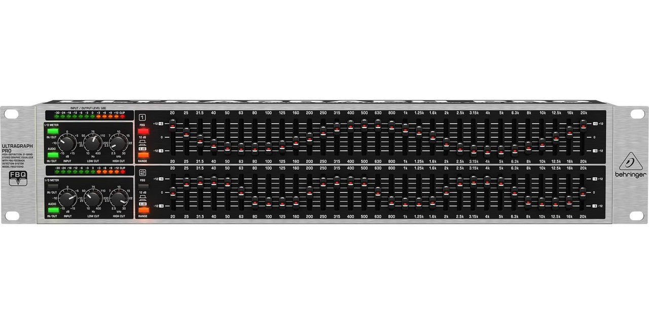 Ecualizador Behringer Estereo 31 Bandas Con Fbd, Fbq3102