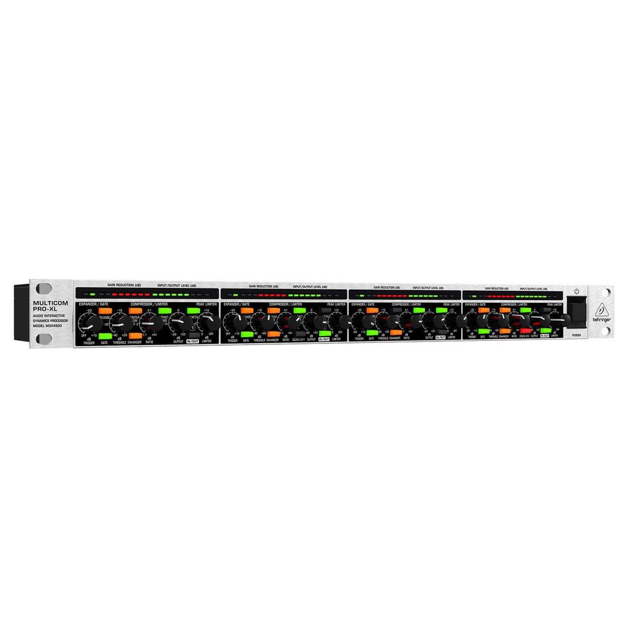 Compresor Limitador Behringer 4 Canales Con Expansor Mdx4600