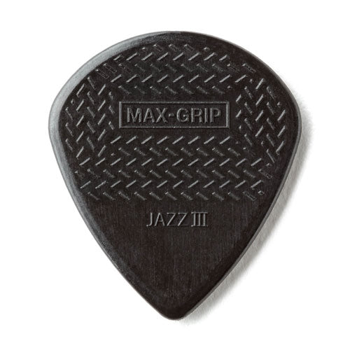 Pua Dunlop Max Grip Jazz Iii Nylon Negro, 471r3s