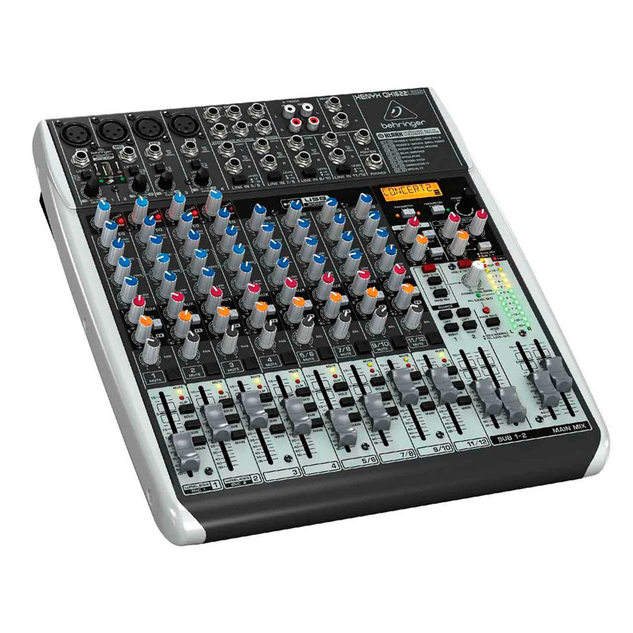 Mezcladora Behringer 16 Canales, Qx1622usb