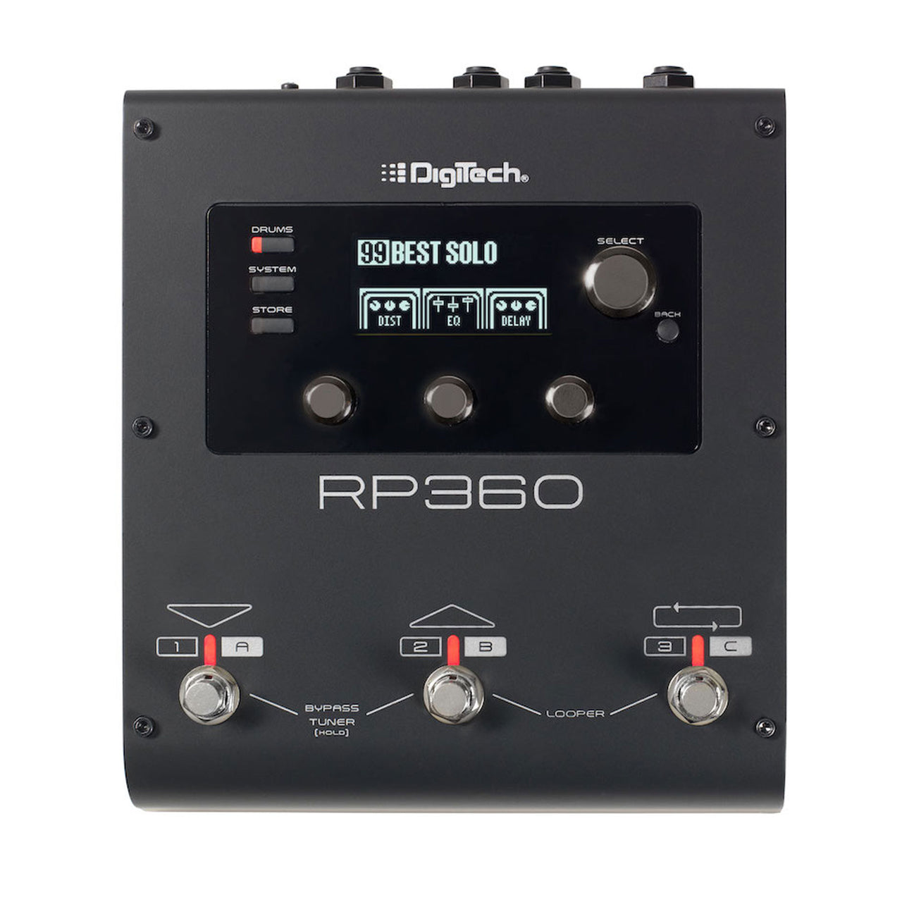 Pedal Procesador De Efectos Digitech Looper, Usb, Lcd, Rp360
