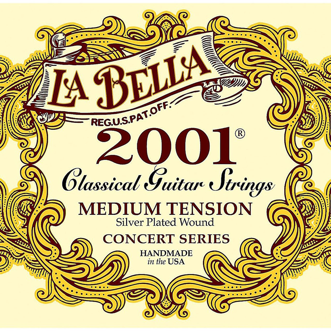 Encordadura La Bella Para Guitarra, 2001 Me