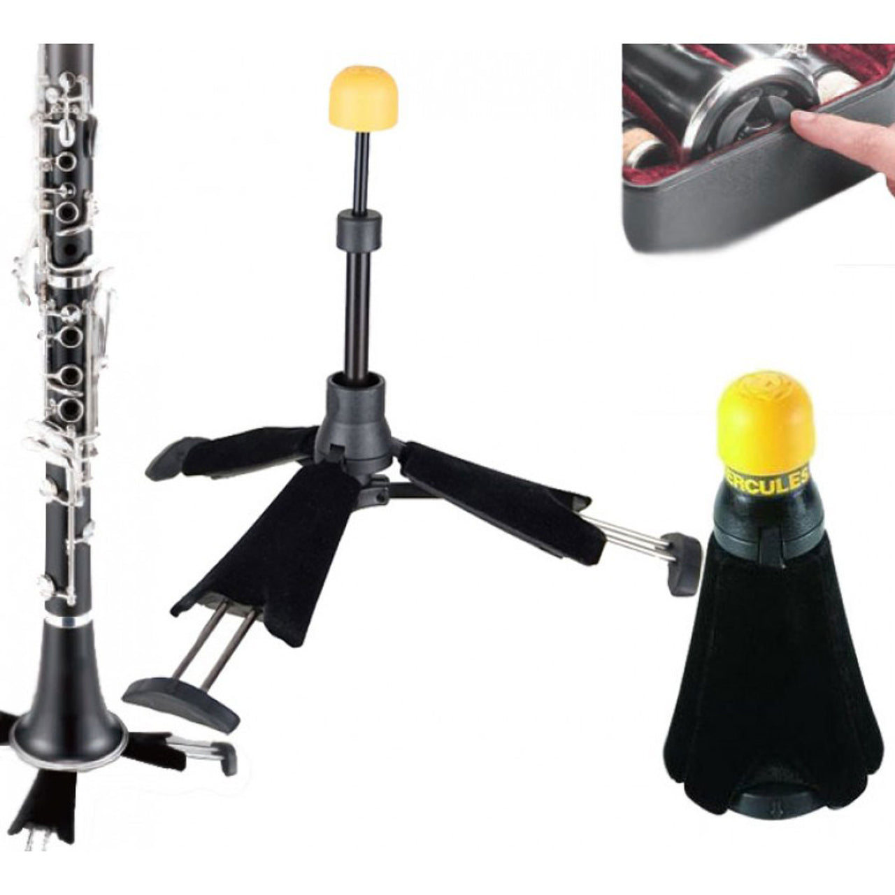 Stand Hercules Para Clarinete Ds-440b