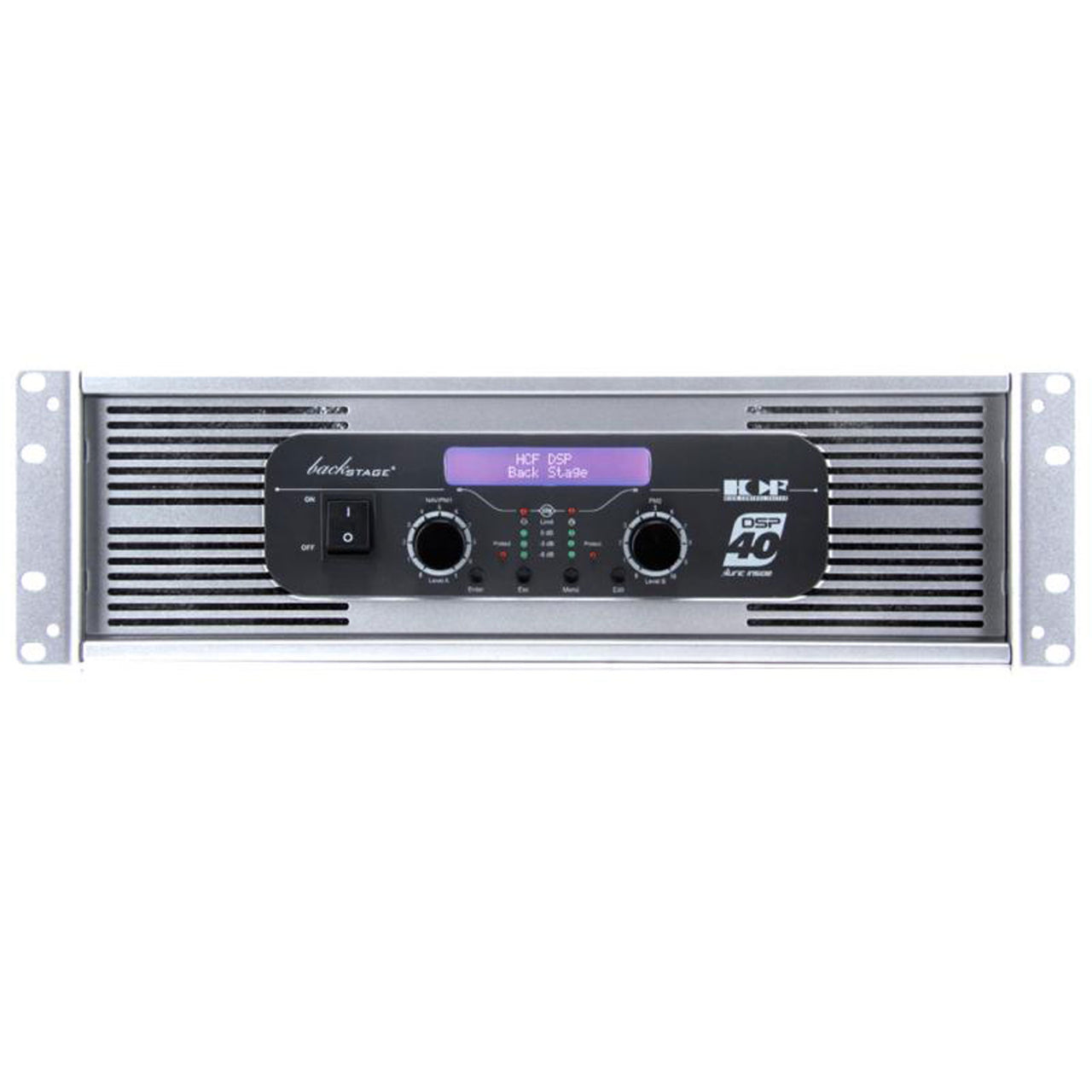Amplificador Back-Stage De Potencia 4000w, Dsp-40