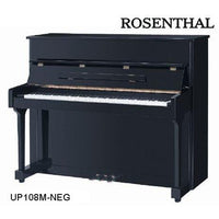 Thumbnail for Piano Vertical Rosenthal 108m Negro Pata Recta Con Banca Up108m-Neg