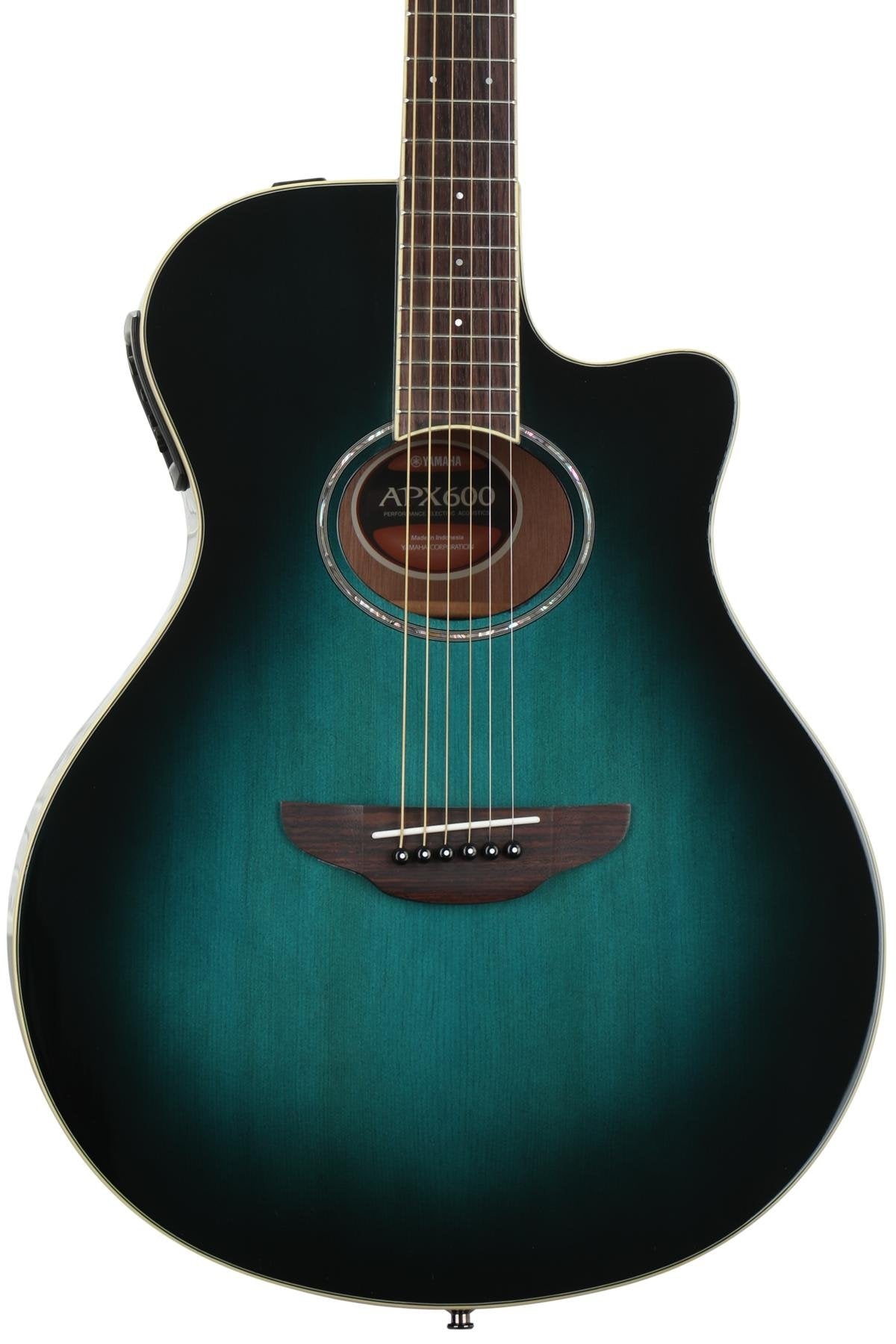 Guitarra Electroacustica Yamaha Apx Azul, Apx600obb