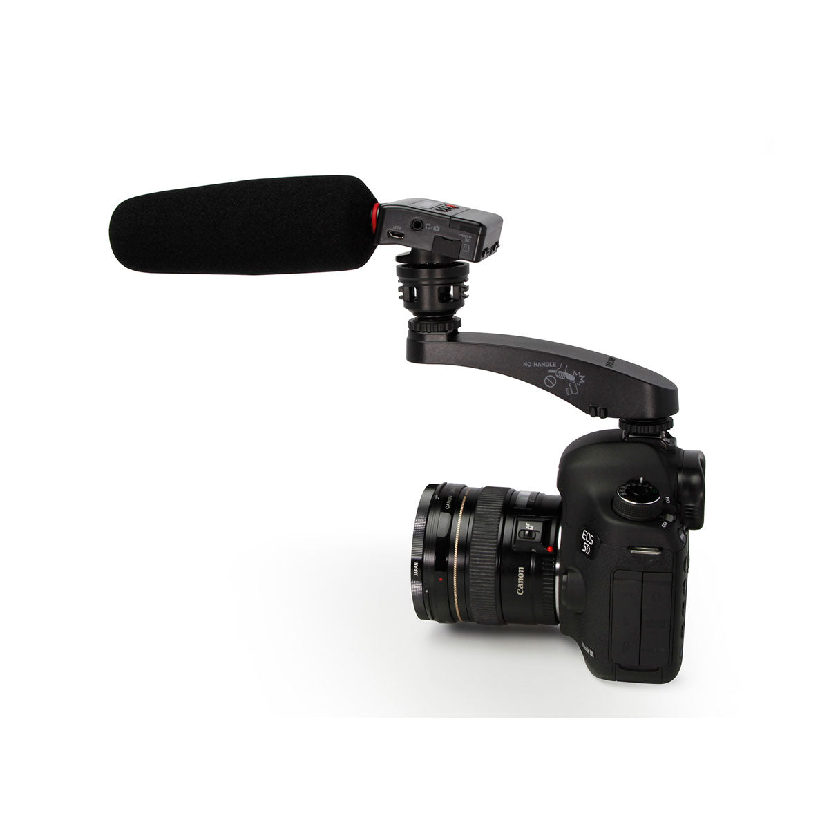 Grabadora Tascam Para Camaras Dlsr con Microfono Shotgun Dr-10sg
