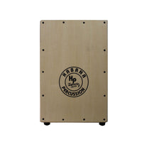 Thumbnail for Cajon Peruano Flamenco Negro Tapa Maple C/Funda Hp, Flamenco Bk