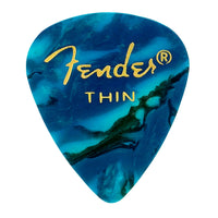 Thumbnail for Pua Fender Pick Pack Ocean Turq Thin (12 Pzas), 0980351708
