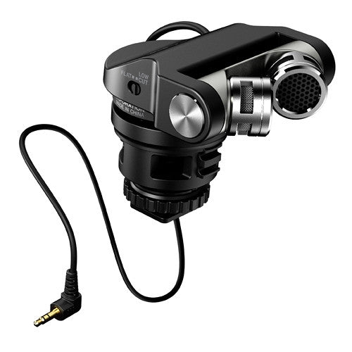 Microfono Tascam Estereo P/Camara Dslr, Tm-2x