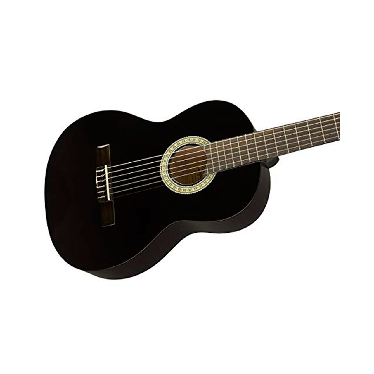 Guitarra Acústica Clásica Fender  Squier Negra Sa-150n 0961091006