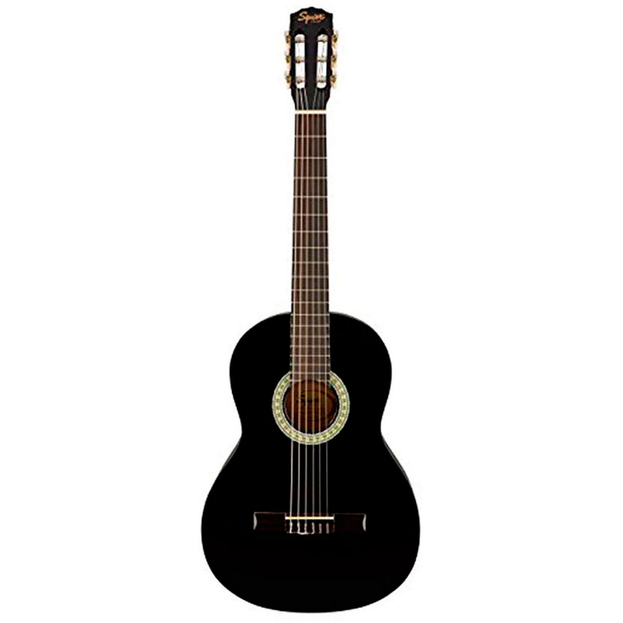 Guitarra Acústica Clásica Fender  Squier Negra Sa-150n 0961091006