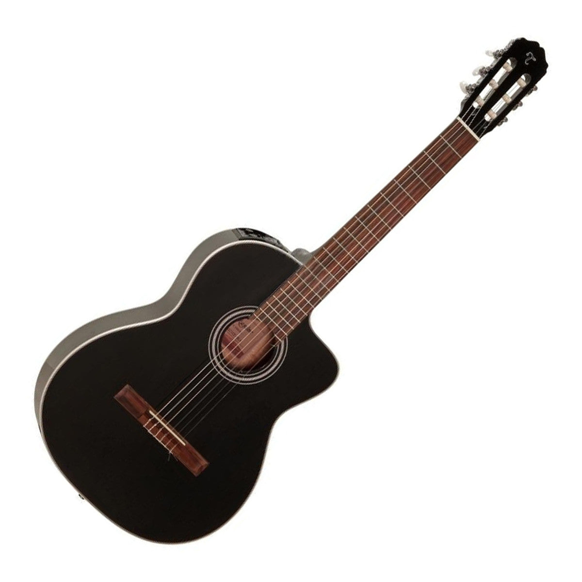Guitarra Electroacustica Takamine Serie G, Cdas. Nylon Negro, Gc1ceblk