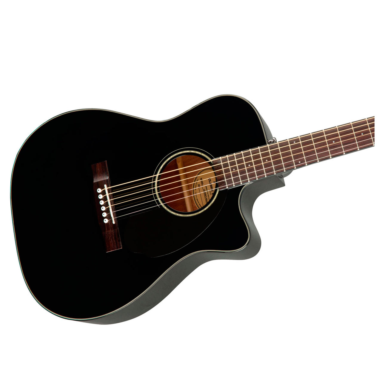 Guitarra Electroacustica Fender CC60 SCE Concert NEGRA  0970153006