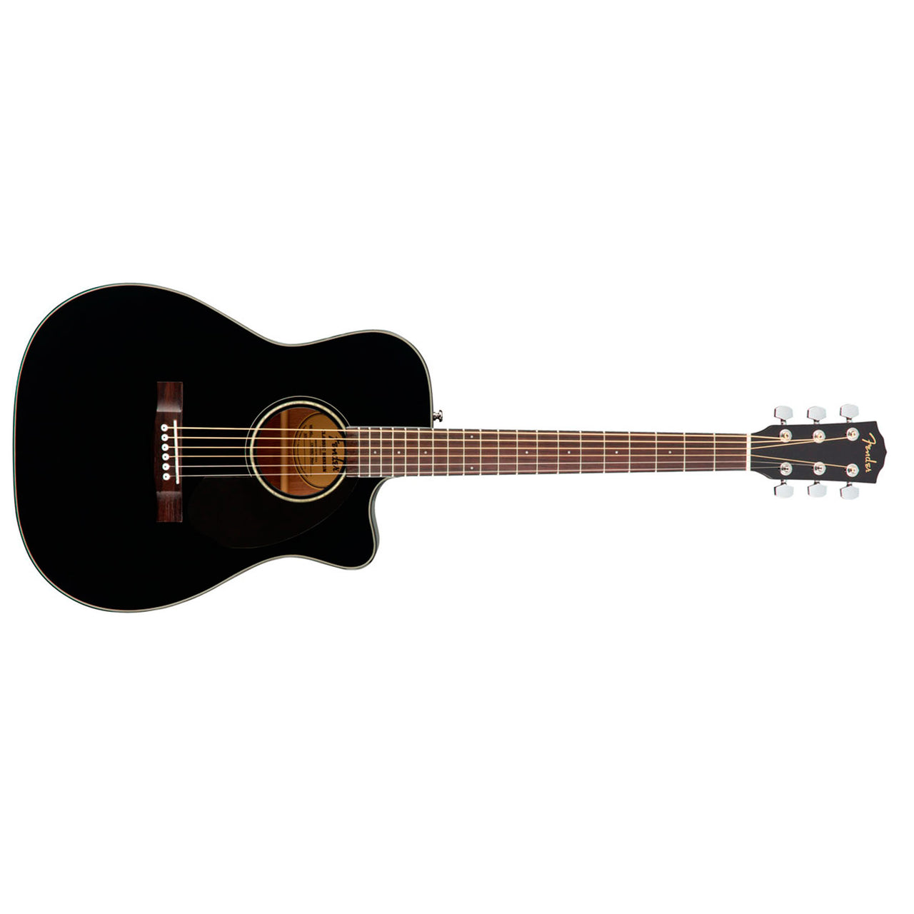 Guitarra Electroacustica Fender CC60 SCE Concert NEGRA  0970153006
