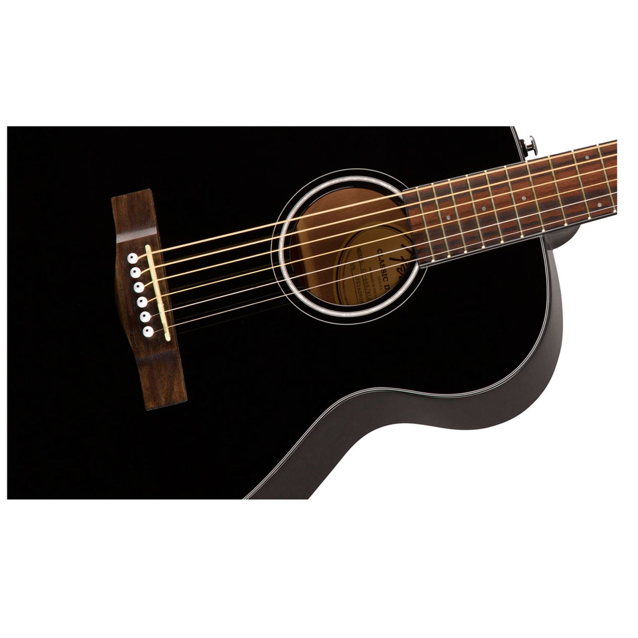 Guitarra Acústica Fender CT-60S Travel Black Wn 0970170006