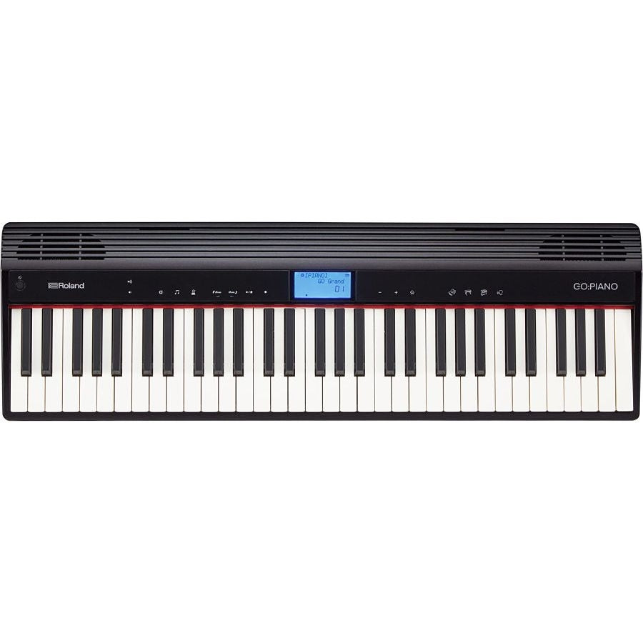 Piano Roland Digital Portatil 61 Teclas Con Bluetooth, Go-61p