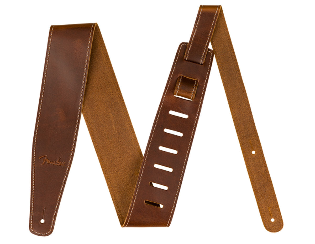 Thaly Fender P/Guitarra Broken-In Lthr Strp Tan 2.5", 0990641021