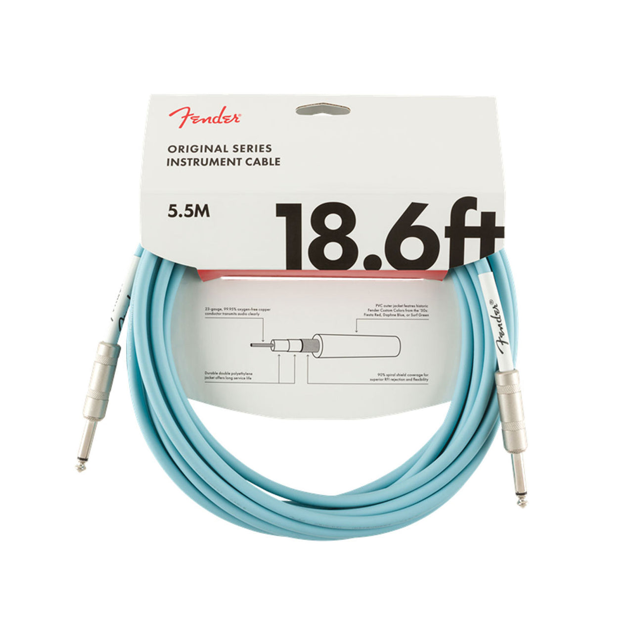 Cable Fender Para Instrumento 5.5 Metros Dnb 0990520003