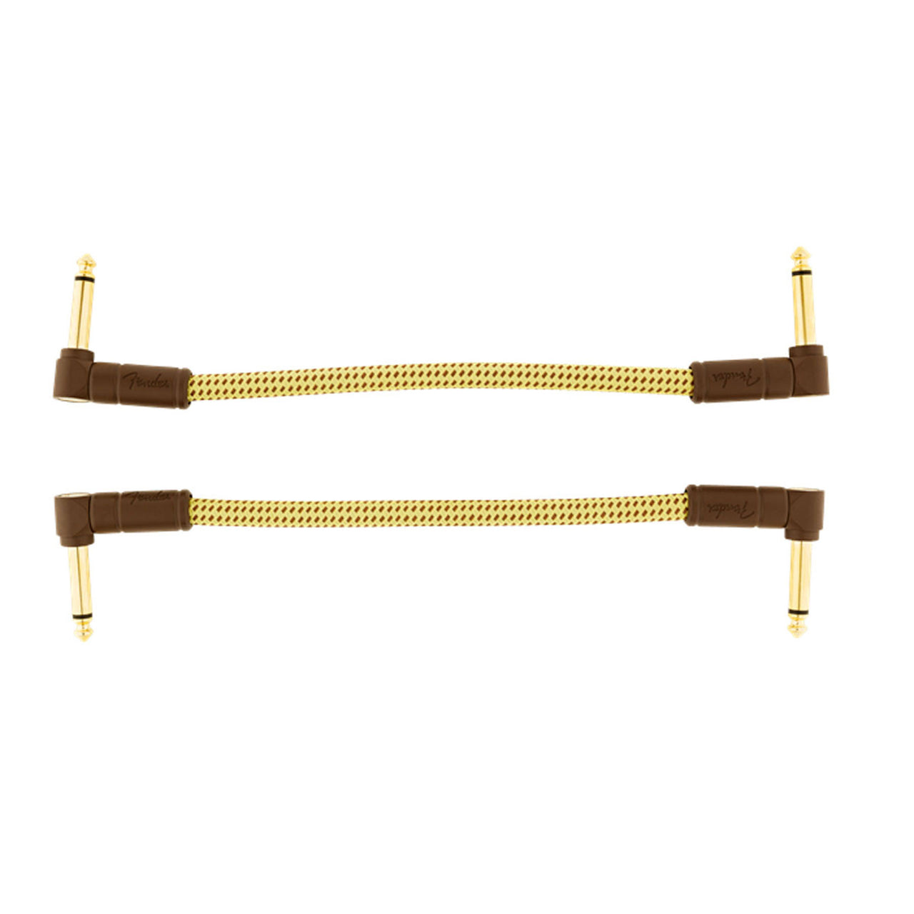 Cable Fender Deluxe Plug A Plug Parcheo 15 Cm (2 Pzas), 0990820088