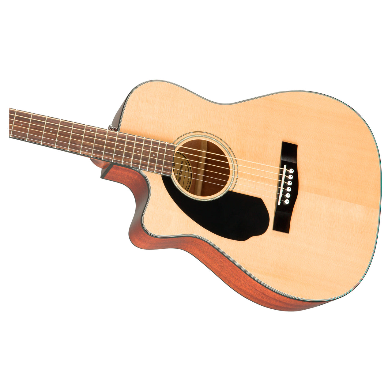 Guitarra Electroacústica Fender CC 60SCE zurda Concert  Natural 0970158021