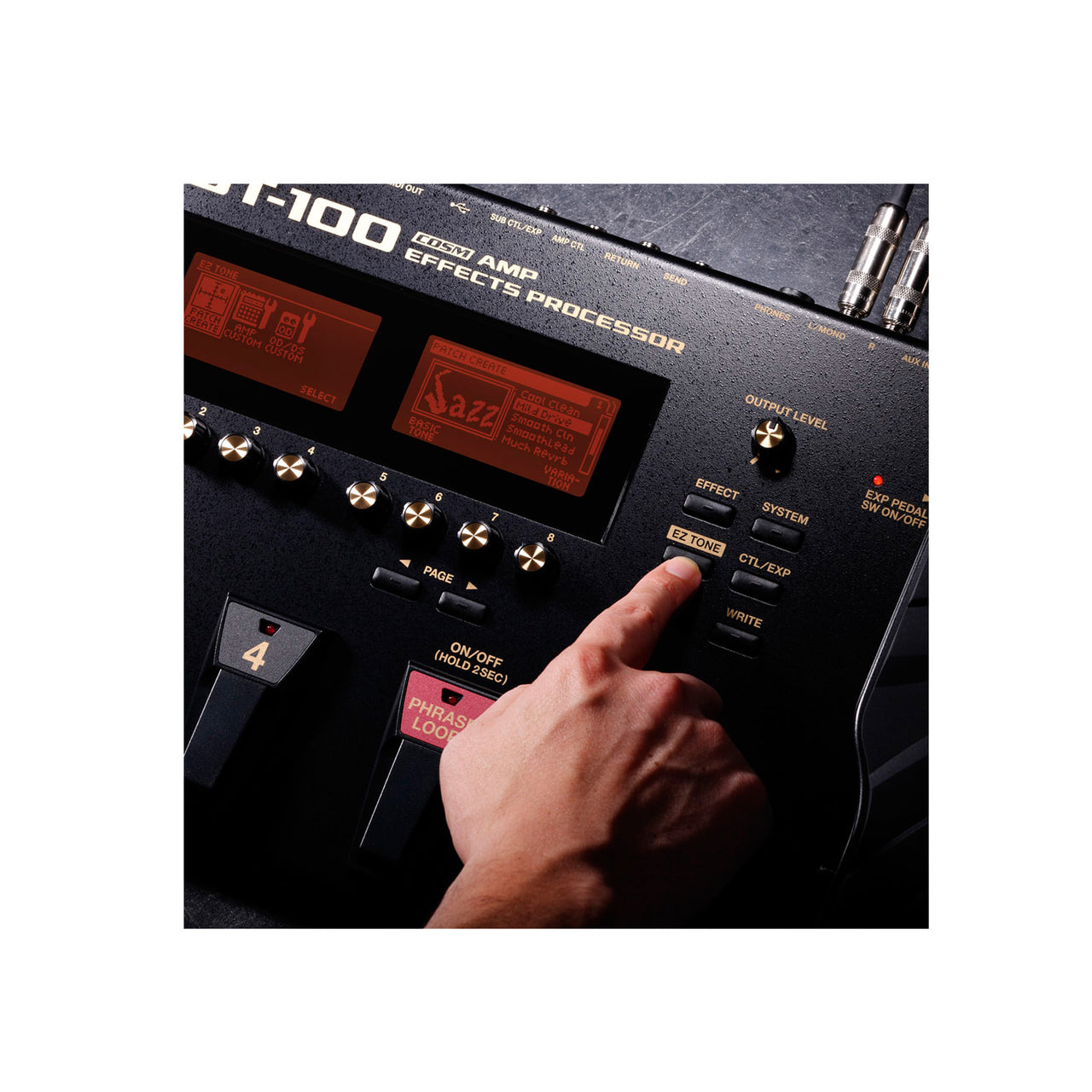 Pedalera Boss Con Efectos Y Amplificadores Cosm Gt-100