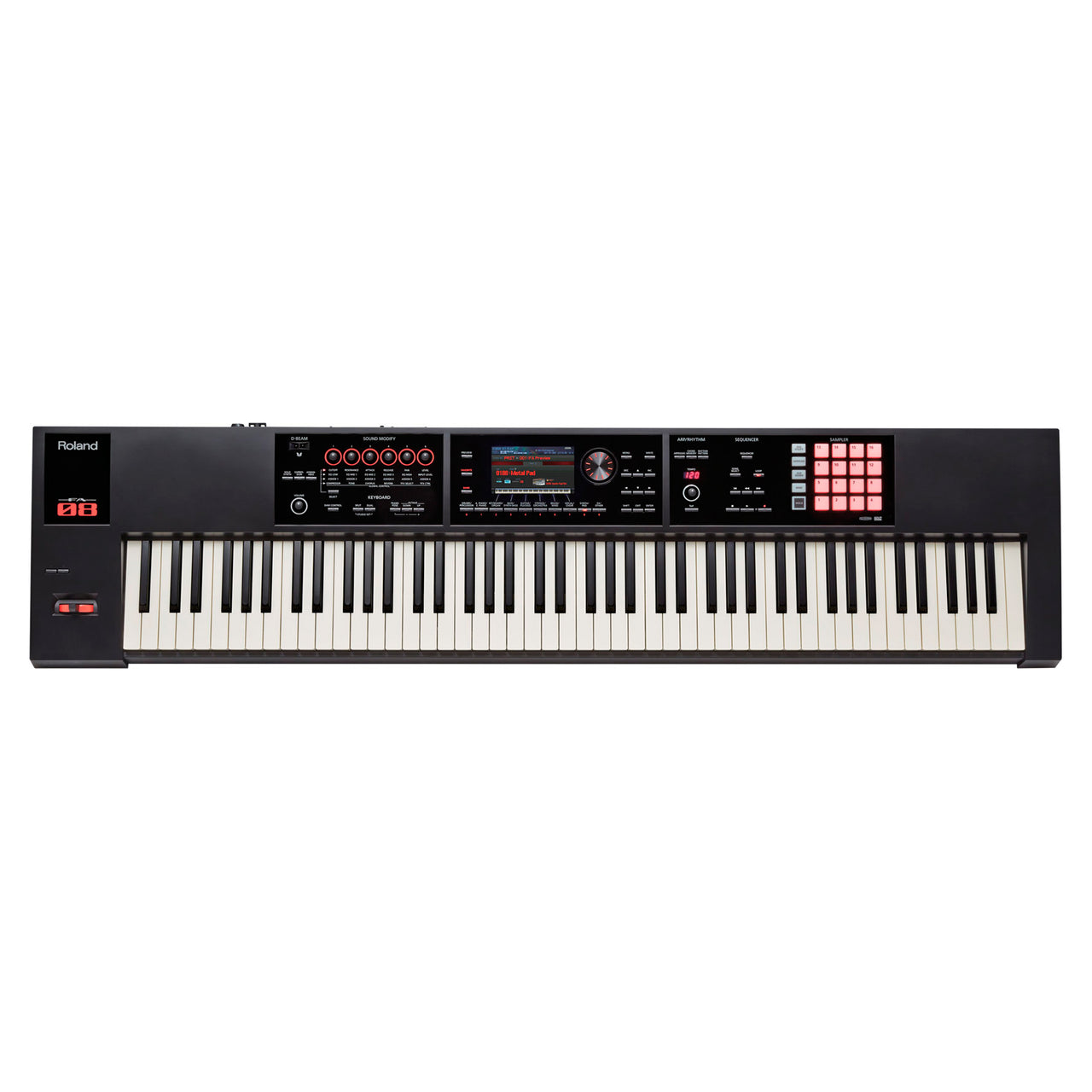 Teclado Portatil Roland Workstation 88 Teclas Fa-08
