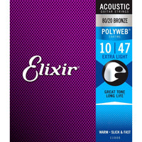 Thumbnail for Encordadura Elixir Para Guitarra Electroacustica .010-.047