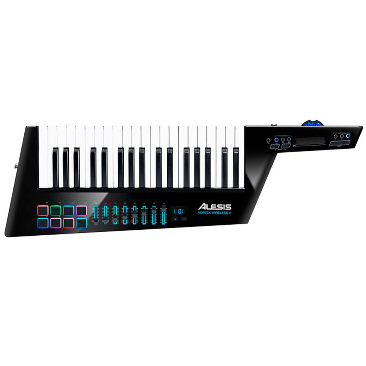 Keytar Controlador Alesis Midi Wireless Vortex Wireless 2