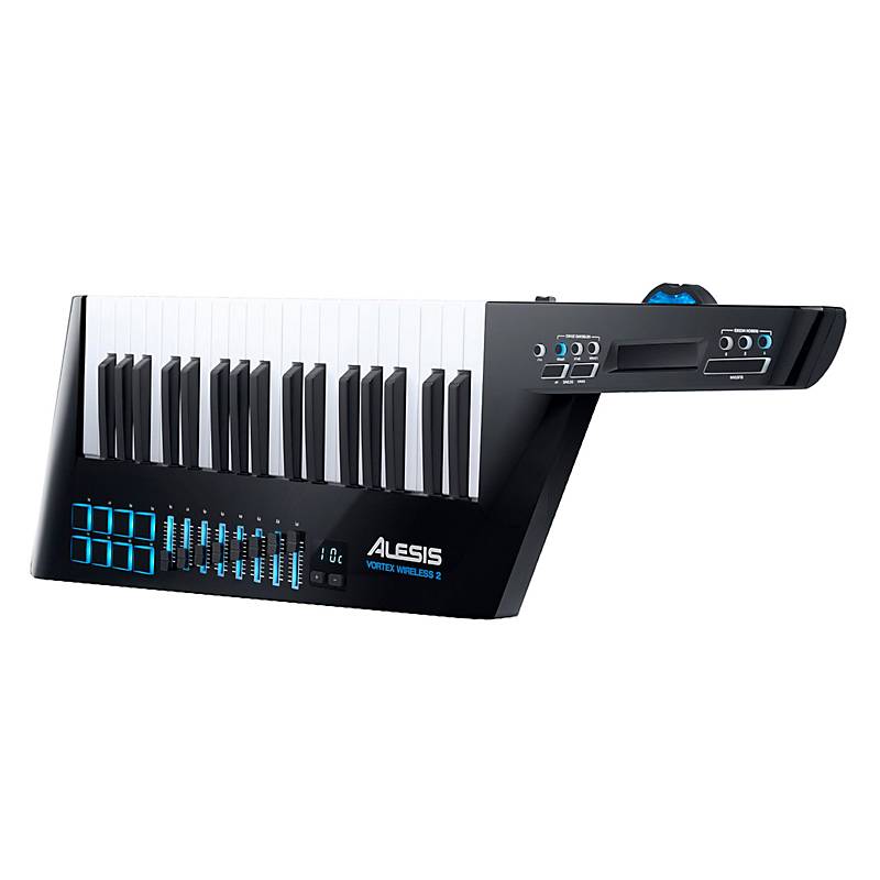 Keytar Controlador Alesis Midi Wireless Vortex Wireless 2