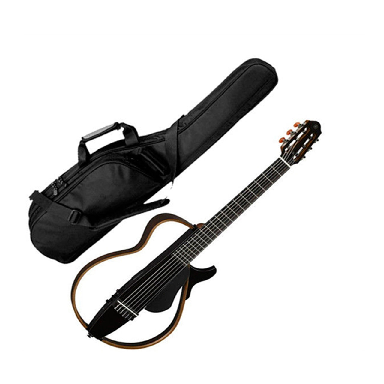 Guitarra Yamaha Silent Cuerdas De Acero Translucent Black