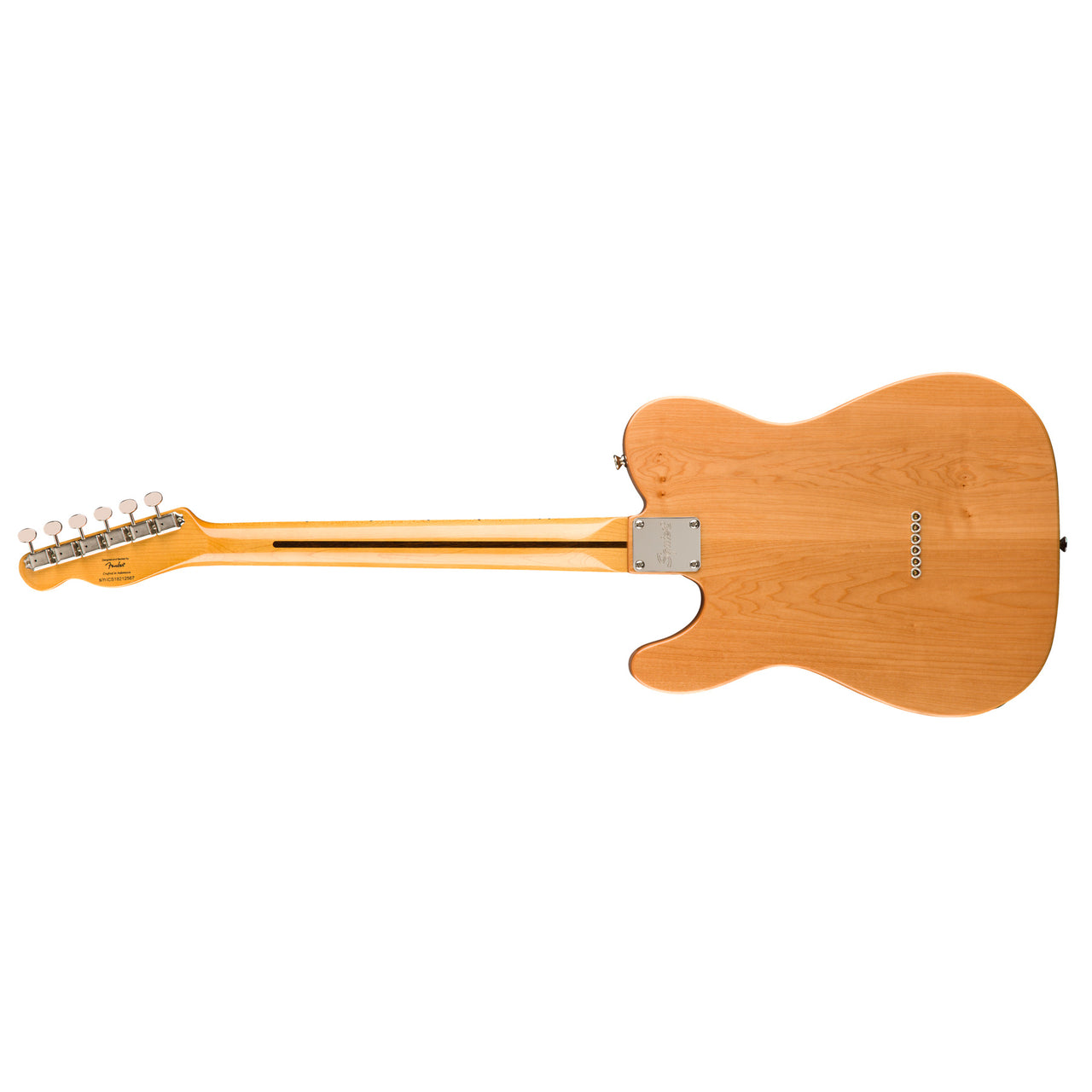 Guitarra Electrica Fender Squier 70s Thinline Natural