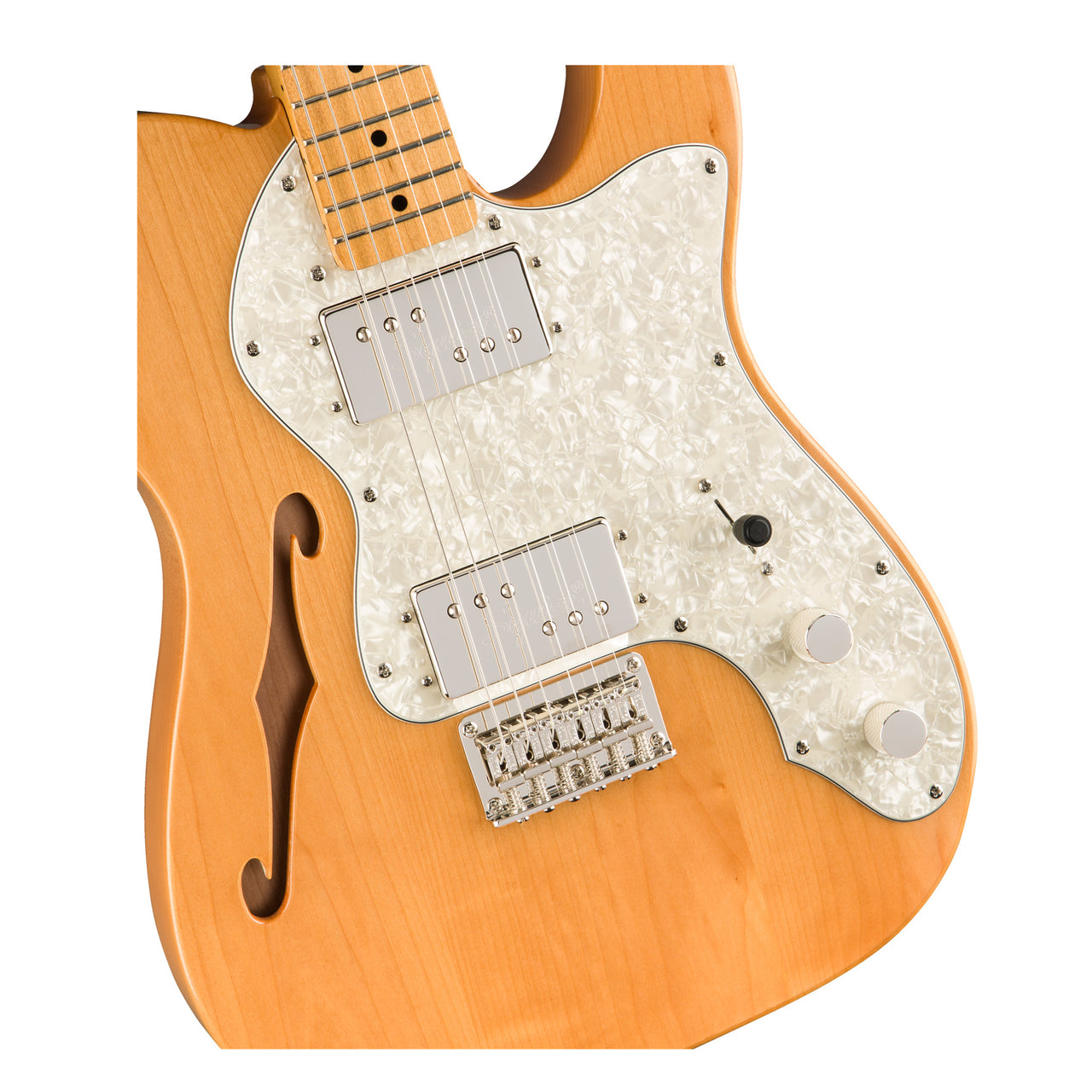 Guitarra Electrica Fender Squier 70s Thinline Natural