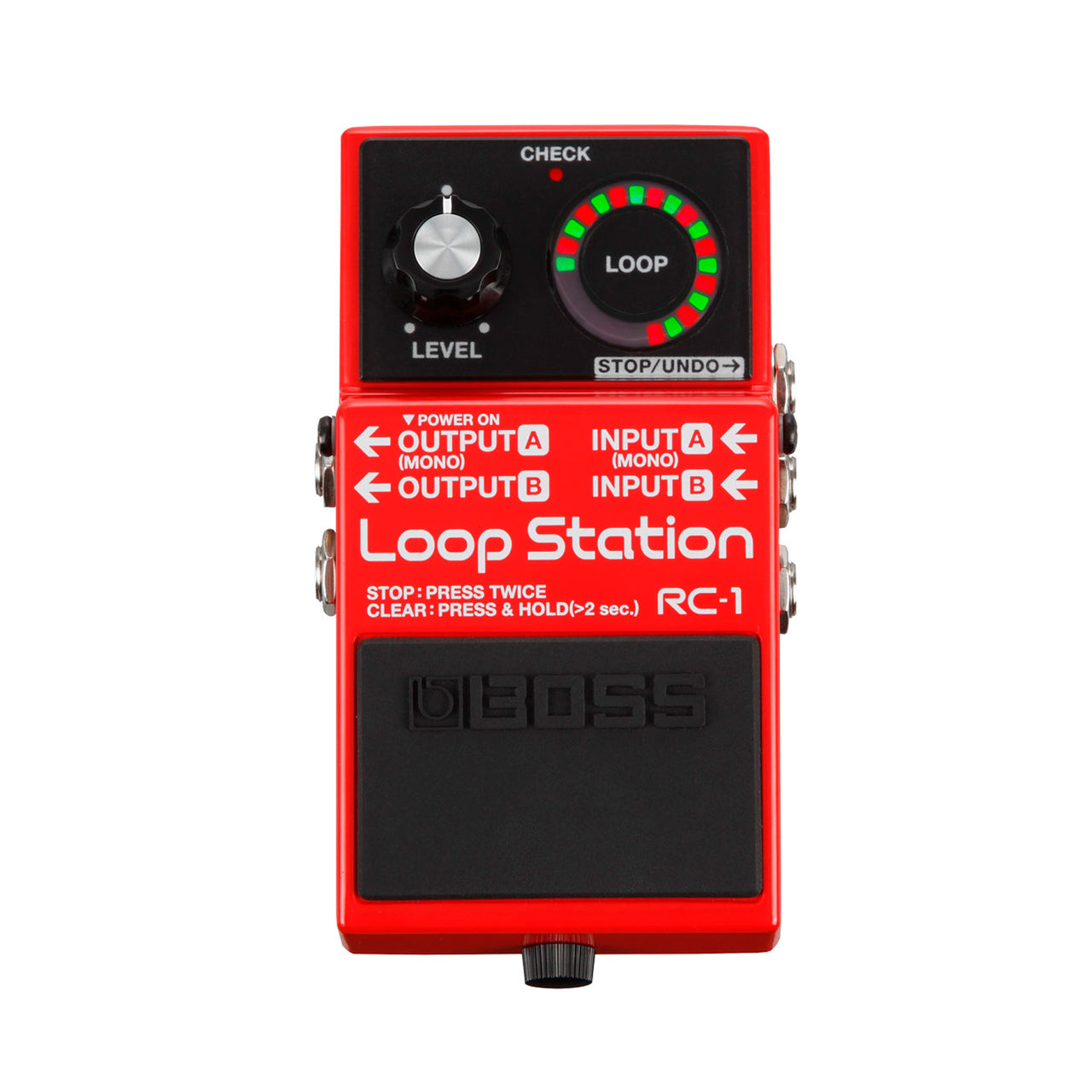 Pedal De Efectos Boss Compacto Loop Station Rc-1