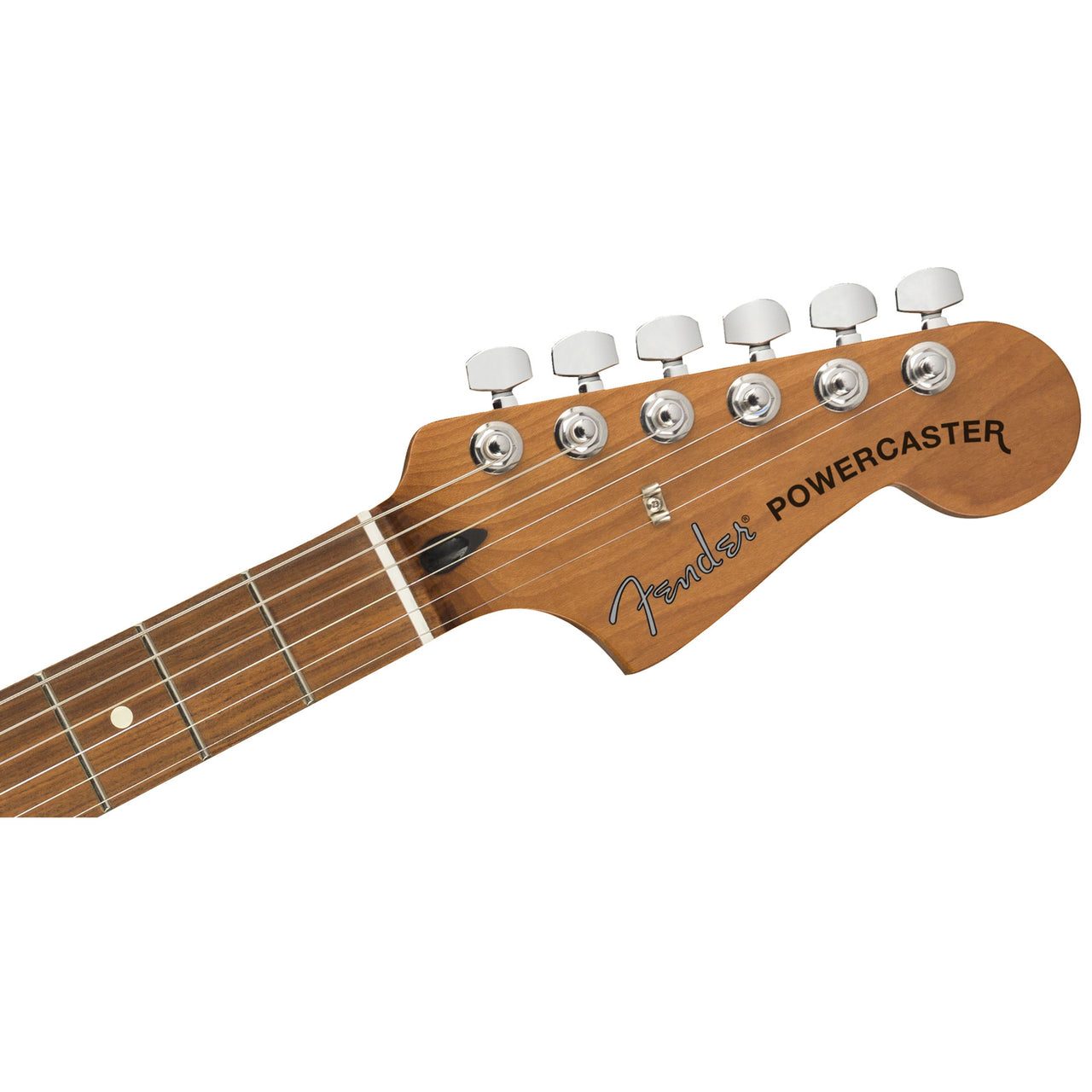 Guitarra Fender Power Caster Mexicana Eléctrica Ópalo Blanco 0143523351