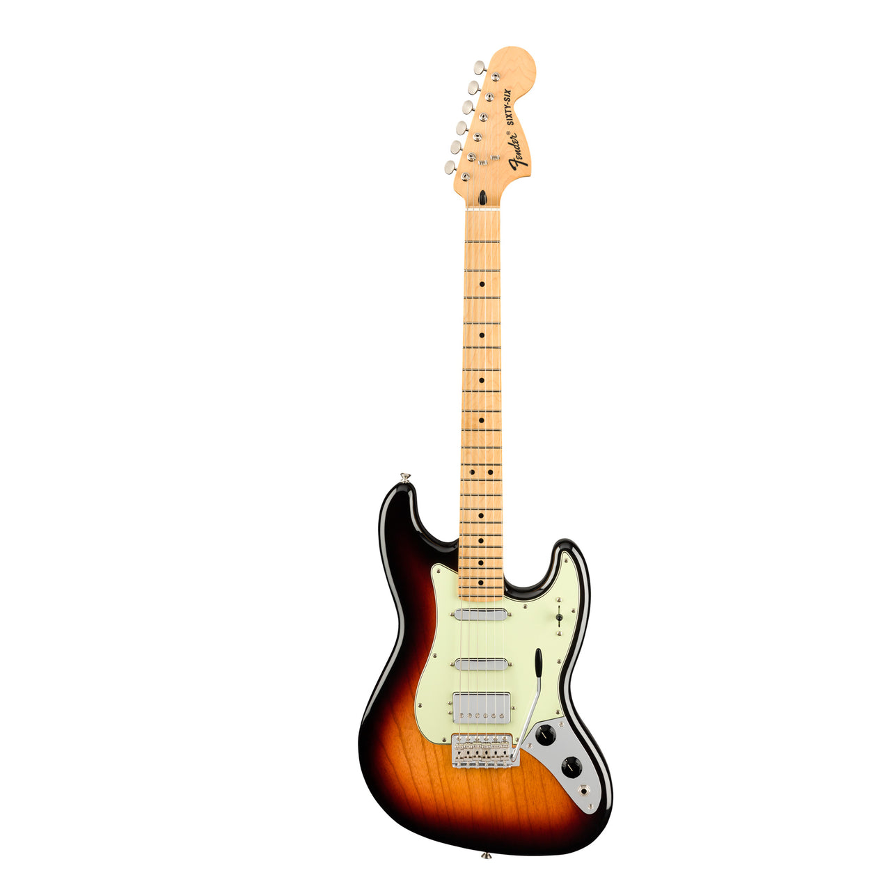 Guitarra Fender Sixty-Six Mexicana Eléctrica Sunburst 0145022300