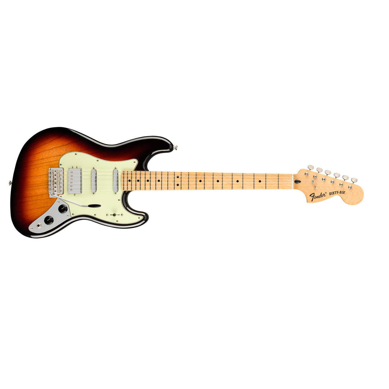Guitarra Fender Sixty-Six Mexicana Eléctrica Sunburst 0145022300