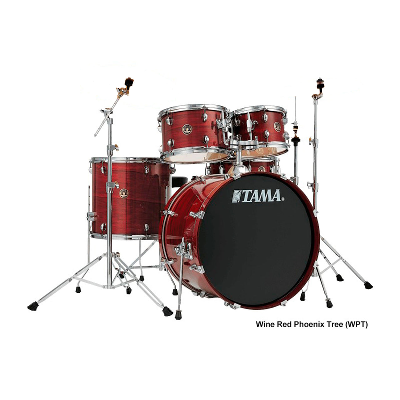 Bateria Tama Rhythm Mate Vino Con Herrajes Rc52kh6-wpt