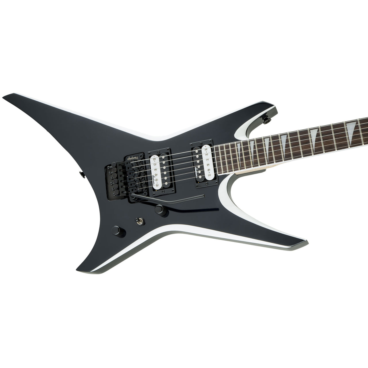 Guitarra Eléctrica Jackson Js32 Warrior Ah Fb-black