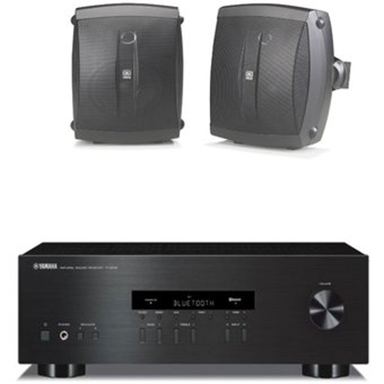 Paquete De Receptor Estereo Bluethoo Con 2 Pares De Nsaw150  RS202-SET2